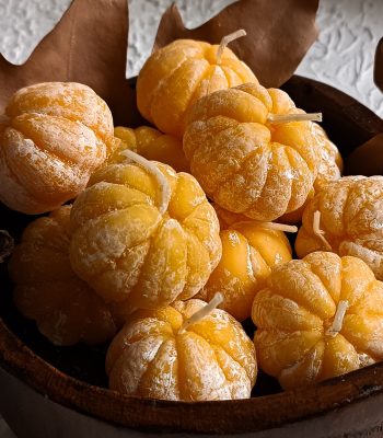 شمع نارنگی نورا کندلز